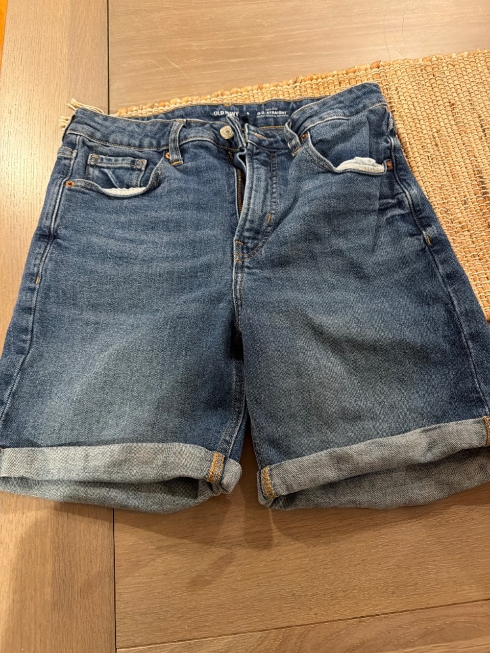 OG Straight Jean Shorts